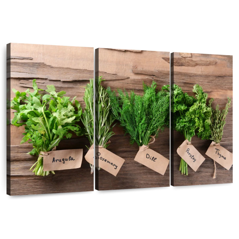 Harnek Bundled Fresh Herbs, 48" H x 74" W