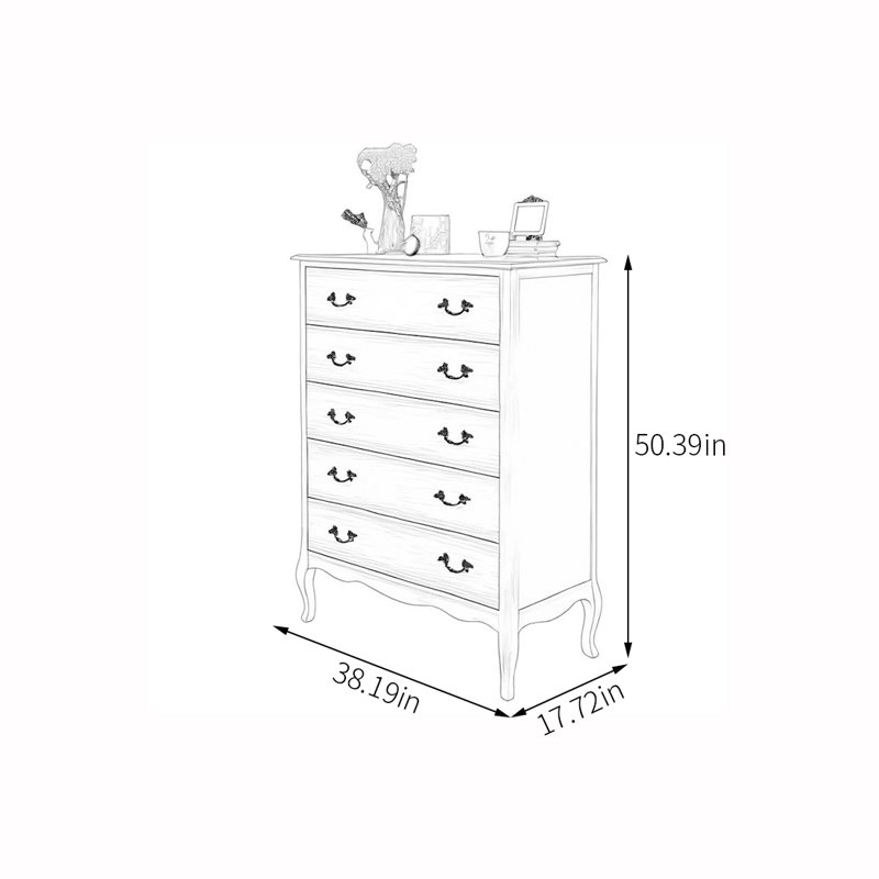 Commode de style rétro style américain