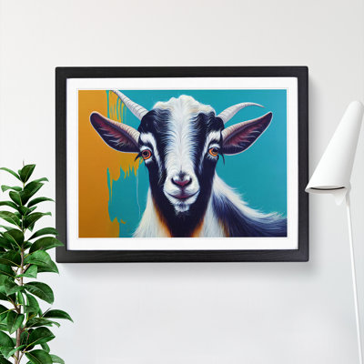 Goat in Colour Vol.2 - Framed Print