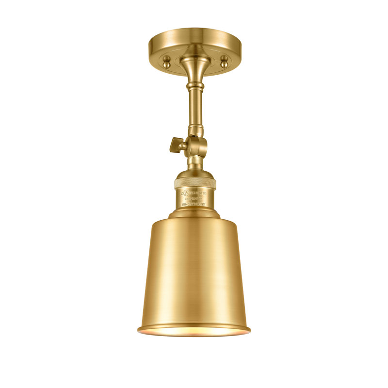 Lavender Hill Armed Sconce, Satin Gold