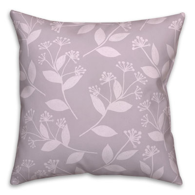 Floral Throw Pillow