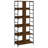 vidaXL Bookshelf Engineered Wood Tall Bookshelf Rectangular-2096253785