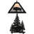 21"H Buffalo W/Lighted Base Table Lamp