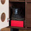 Armoire à chaussures avec rangement rétro