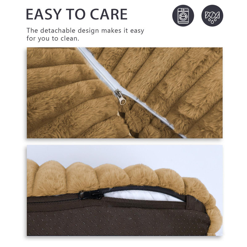Canapé pour chat pour animaux de compagnie - Canapé-lit pliable pour animaux de compagnie à double couche, lit pour animaux de compagnie moyen et petit avec molleton en velours côtelé doux de qualité supérieure