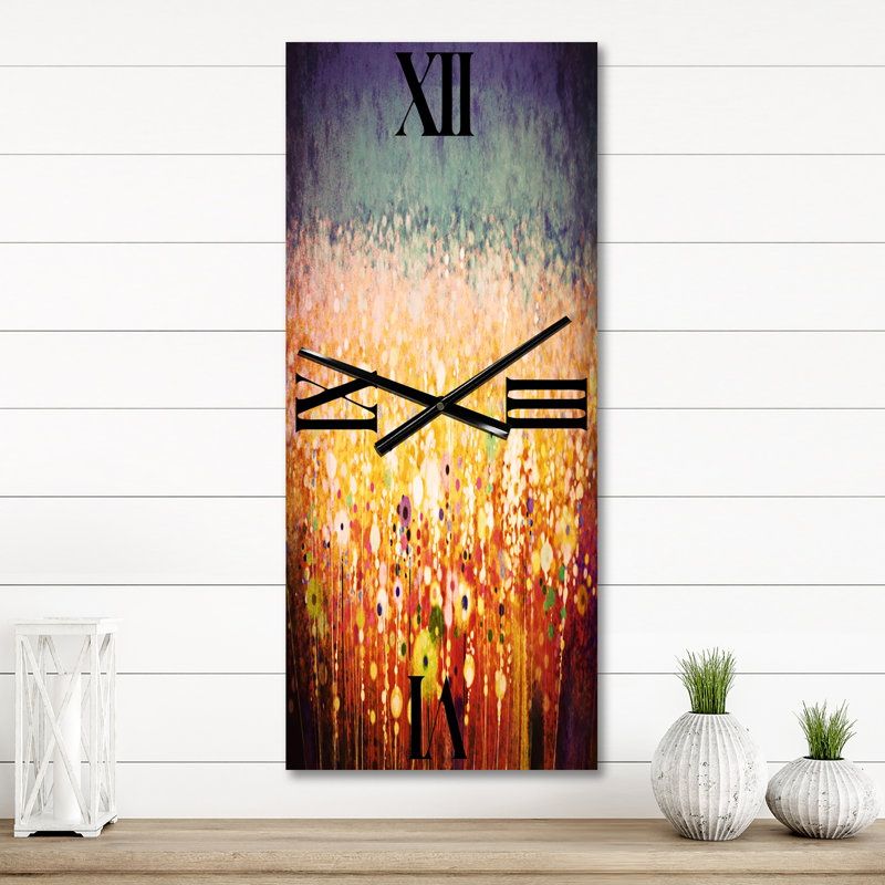Horloge murale abstraite, Petit