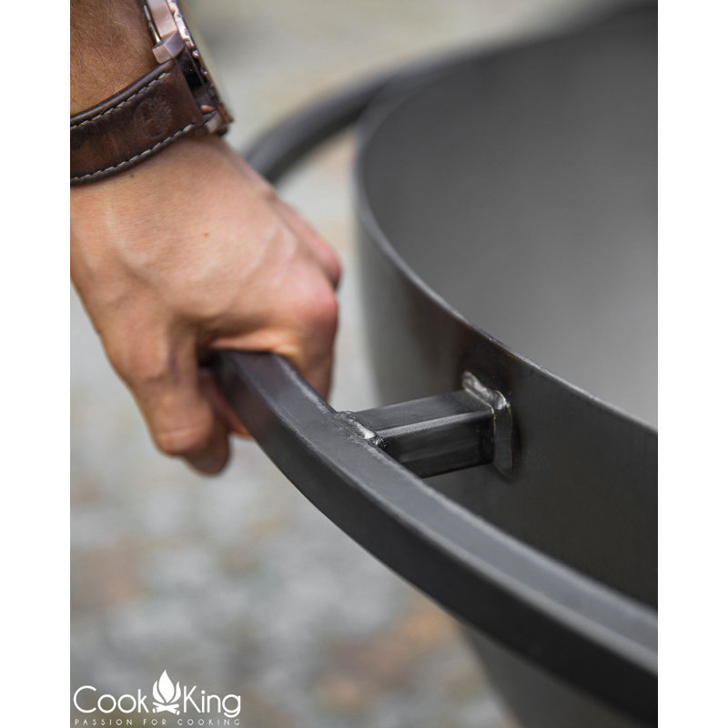 Round Steel Wood Burning Smokeless Fire Pit
