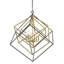 Lustre géométrique unique à 6 lumières Goulart-32059673