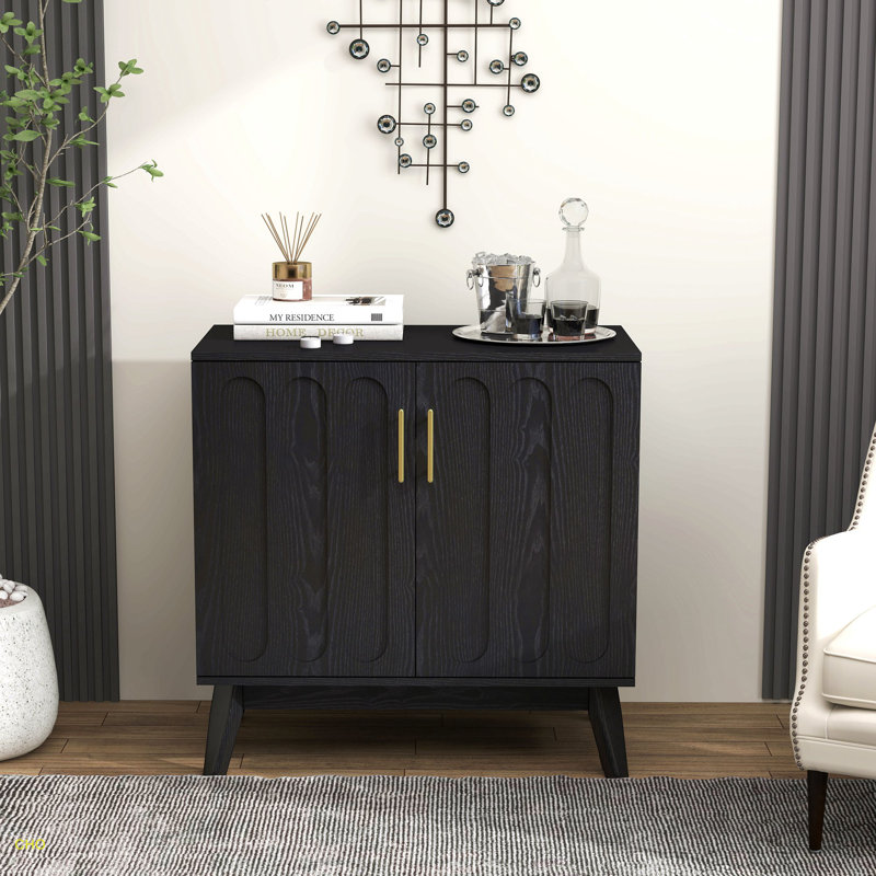 Buffet Mid Mid Century, Noir
