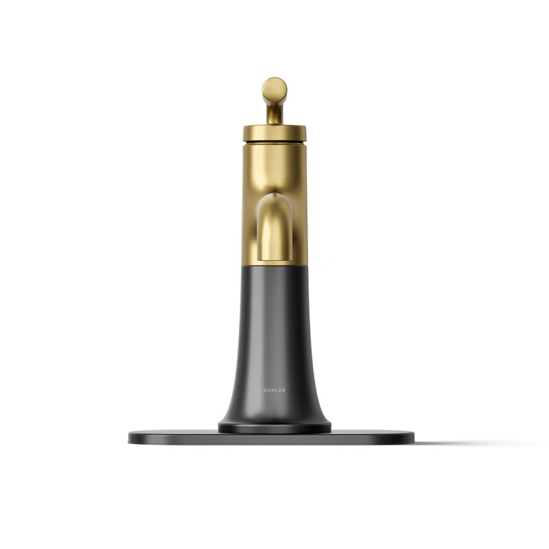 Tone Single-Handle Bathroom Sink Faucet, Gold/Black, 1.2