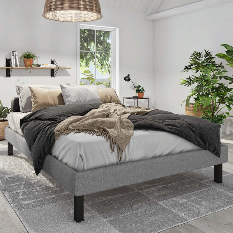 Lit plateforme simple Breeze TG, Très grand simple