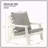 HIPS All-Weather Outdoor Single Sofa With Cushion