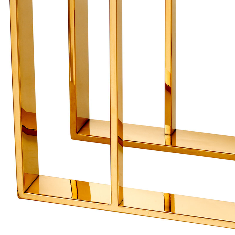 Pierre End Table, Gold