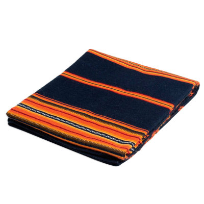 Inca Hand Woven Throw Blanket