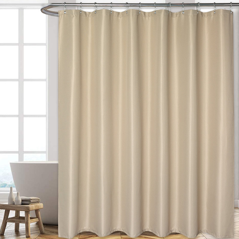 Thisnes Shower Curtain, 72" H x 72" W, Brown