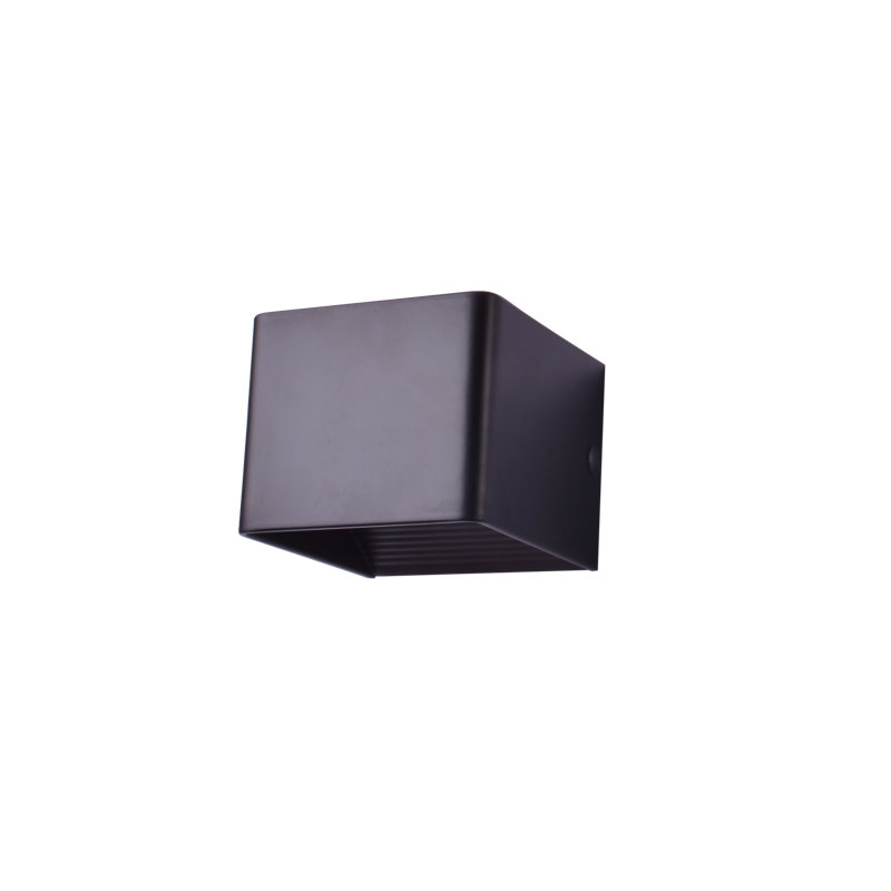 Sabiha    LED Flush Mounted Sconce, Black