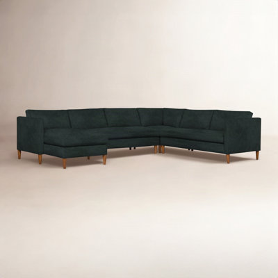 Clifford 4-Piece Upholstered Custom Sectional