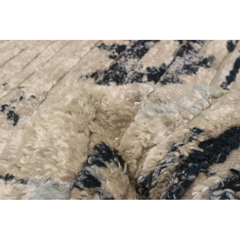 Tapis kaki clair Tangier 5 pi 3 po x 7 pi 10 po