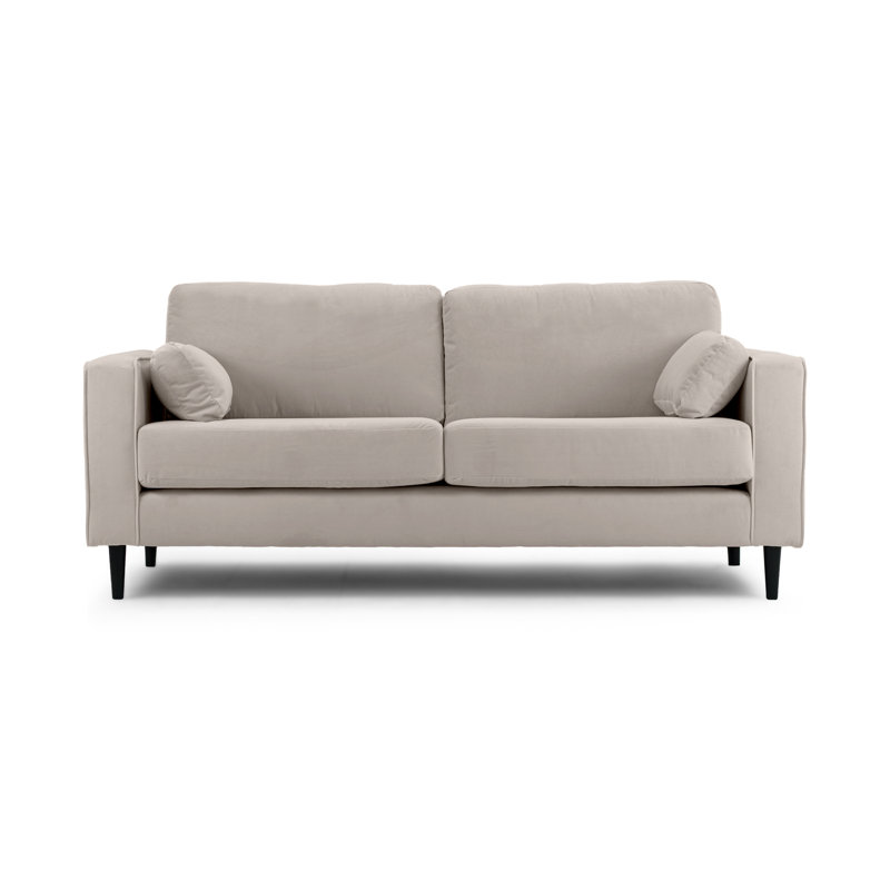 Millerville Velvet Sofa, 93"H x 140"W x 93"D, Mink