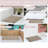 Schoenberger Heart and rectangle Shape Bath set (Set of 2)-48616312