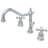 Heritage Widespread Bathroom Faucet with Drain Assembly-3645595