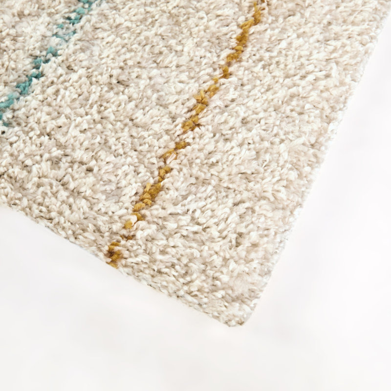 Tapis à poils longs Yardley, Rectangle 5 pi 3 po x 7 pi