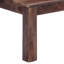 Hardeman Coffee Table Grey 110x50x35 cm Solid Wood
