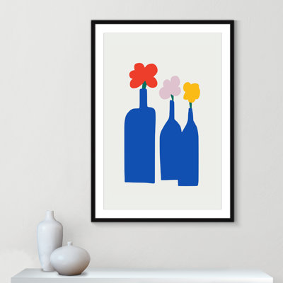 «Bold Blooms Trio Print» par Dean