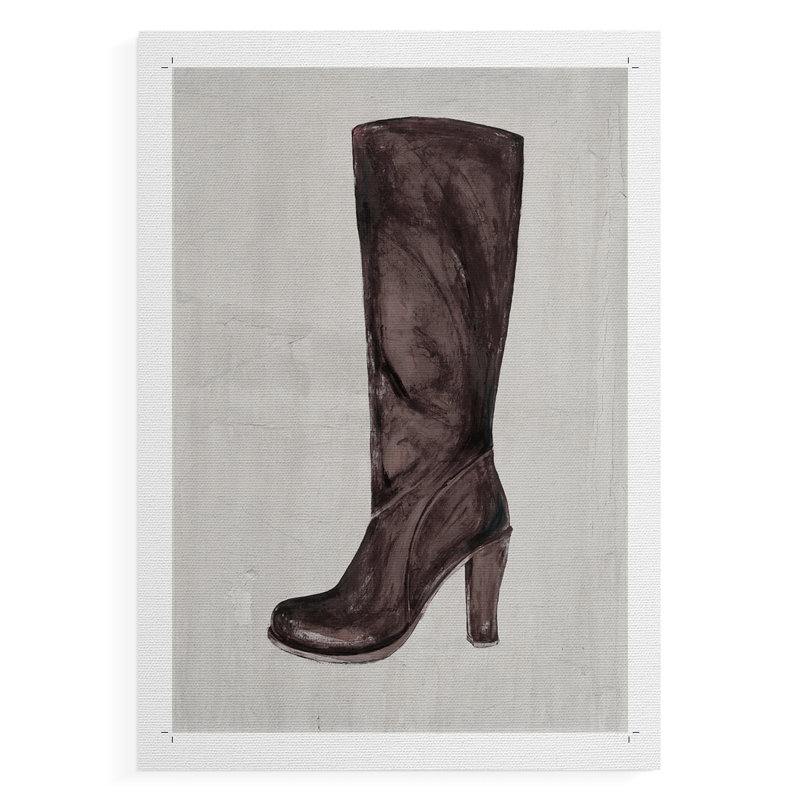 The Shoe Fits III V1 - Impression sur toile seulement - NON CADRE, H 18 po x l 12 po