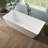 67'' Acrylic Freestanding Tub Freestanding Soaking Bathtub