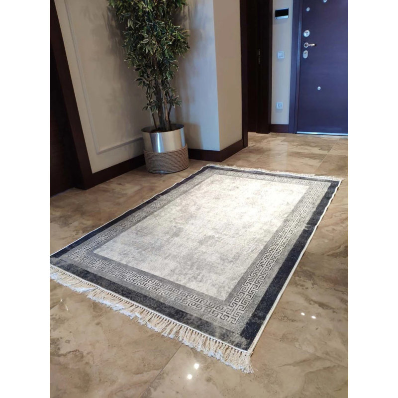 Tapis Masanao avec envers antidérapant, Rectangle 2 pi 7 po x 4 pi 11 po