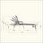 Ensemble de chaises longues d'extérieur à structure en aluminium avec sièges en filet et positions réglables pour un confort ultime-2019079649