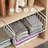Prep & Savour Wire Under Shelf Basket 4-Pack Creating Extra Isolated Storage Space for Pantry, Refrigerator-264699114