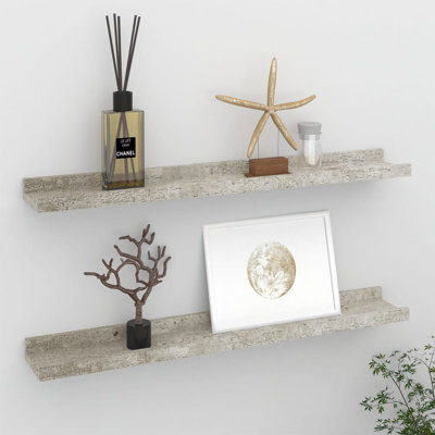 Gracelan 2 Piece Floating Shelf