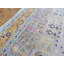 Tapis unique gris de 9 pi x 11 pi 10 po