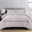 My Home Store Junco Duvet Cover Set Microfiber 3 Piece Luxury Bratta Stitch Duvet Cover Sets With Pillowcase-730536402-730536401