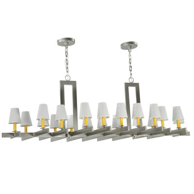 Clifden 20 - Light Dimmable Geometric Chandelier