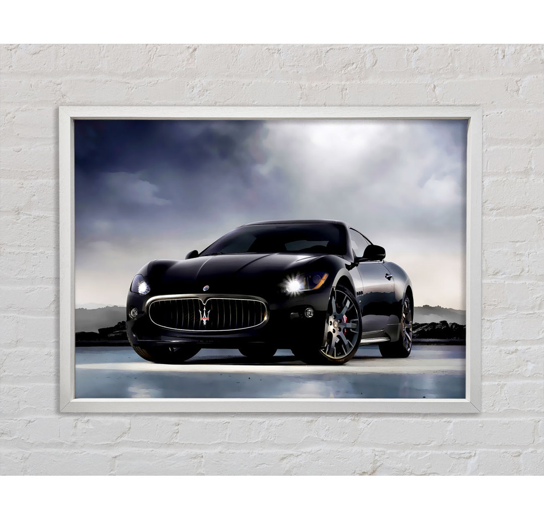 Maserati Black Beauty - Drucken