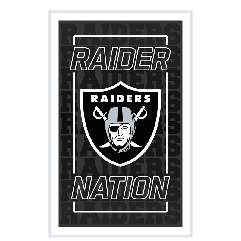 Enseigne murale NFL NeoLite, Raiders de Las Vegas