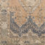 Tapis orange lavable à la machine Crabb-588624017