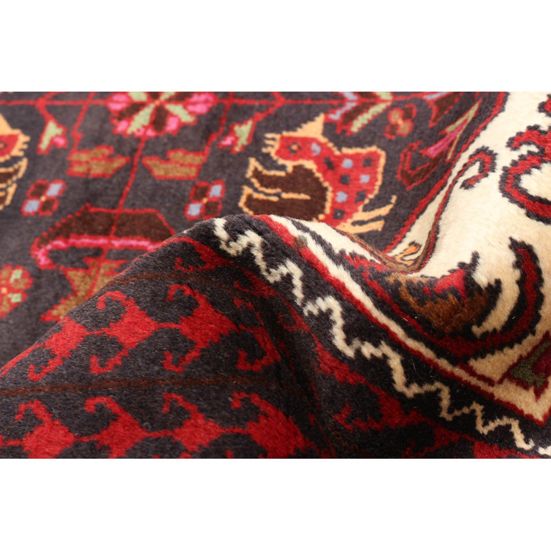 Tapis unique en laine noué à la main de style nouvel âge 3 pi x 5 pi 1 po Lockmoor