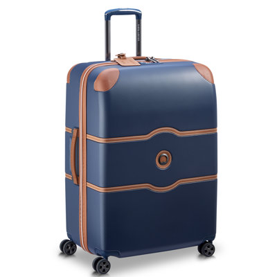 Delsey Chatelet Air 2.0 28” Large Suitcase with Spinner Wheels in Navy Blue
