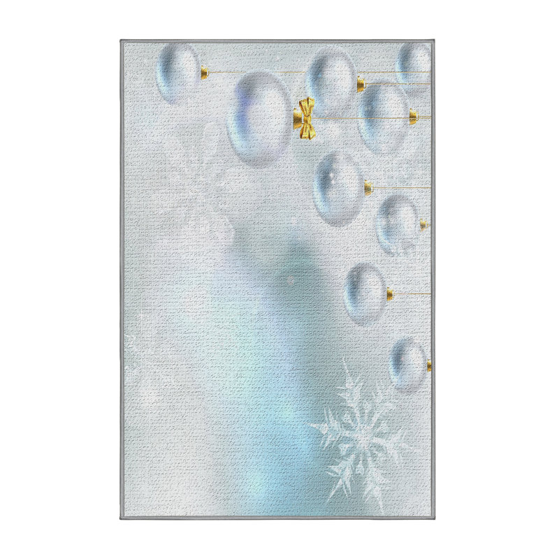 Abstract Indoor Rug, Rectangle 4' x 6'