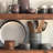 Ceramic / Porcelain Round Utensil Crock