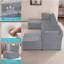 Canapé modulaire modulaire avec repose-pieds-1804856673