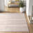 Patricia Handmade Flatweave Cotton Beige Area Rug-792184034