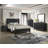 Contemporary 1Pc Queen Size Panel Bed