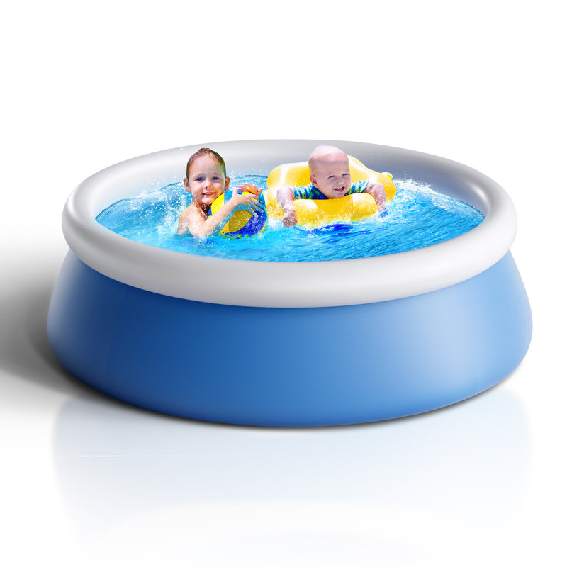 Piscine gonflable hors terre ronde, L 96 po x H 20 po