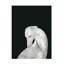 Art sur toile, noir et blanc-105648171