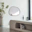 Miroir mural 17,5 "* 22,5", noir
